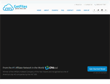 Tablet Screenshot of getfiles.co